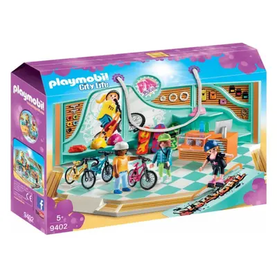 Playmobil 9402 cyklo & skate shop