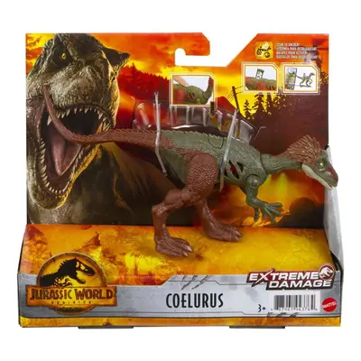 Mattel jurský svět: nadvláda zranění v boji coelurus