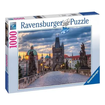 Ravensburger 19738 puzzle praha: procházka po karlově mostě 1000 dílků