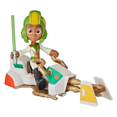 Hasbro star wars dobrodružství mladých jediů figurka a vozidlo kai brightstar, f8011