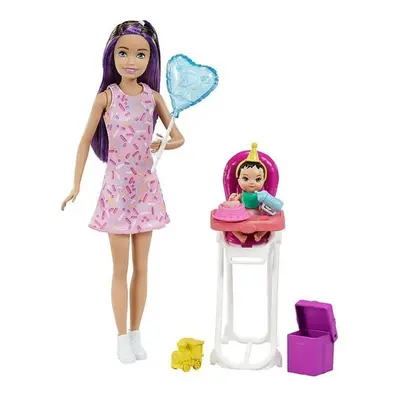 Barbie chůva herní set narozeniny, mattel grp40