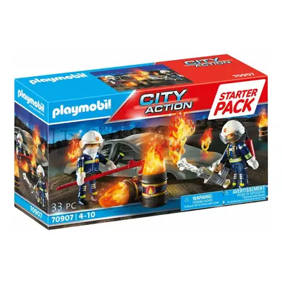 Playmobil 70907 starter pack hasičské cvičení