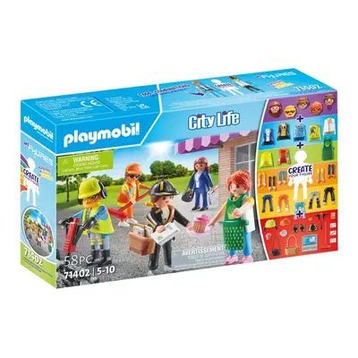 Playmobil 71402 my figures: život ve městě