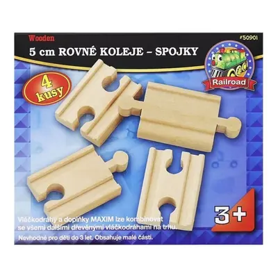 Maxim 50901 koleje rovné 5cm 4ks