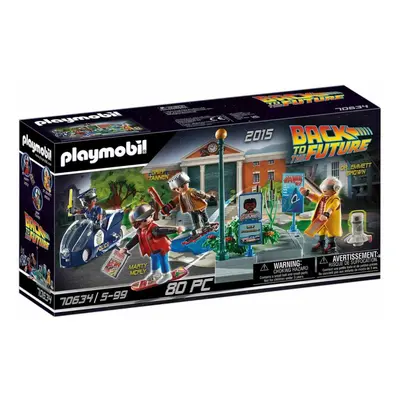 Playmobil 70634 back to the future honička s hoverboardem