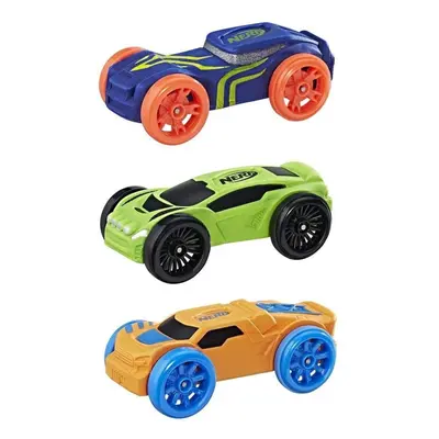 Nerf nitro náhradní vozidla 3 ks, modré, zelené, oranžové, hasbro c0775