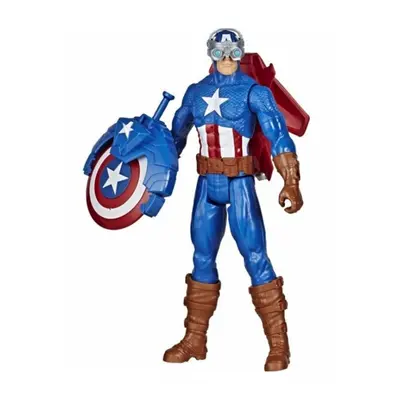 Hasbro avengers akční figurka capitan america s power fx přislušenstvím