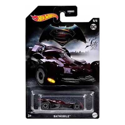 Hot wheels® batmobile™ bordó angličák 1:64 hlk48