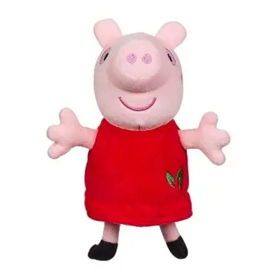 Peppa pig plyšová peppa červené šatičky 15 cm