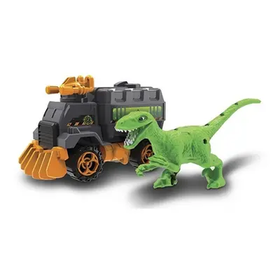 Nikko truck a dinosaurus velociraptor zelený