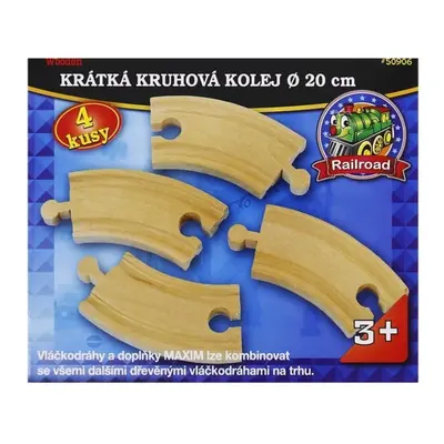 Maxim 50906 krátká kolej zatáčka 4ks