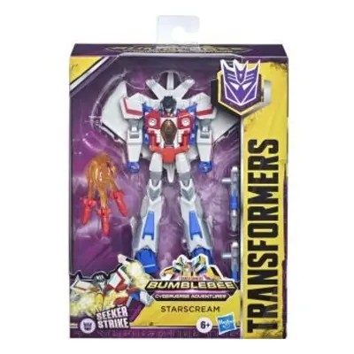 Transformers cyberverse figurka deluxe starscream, hasbro f0507