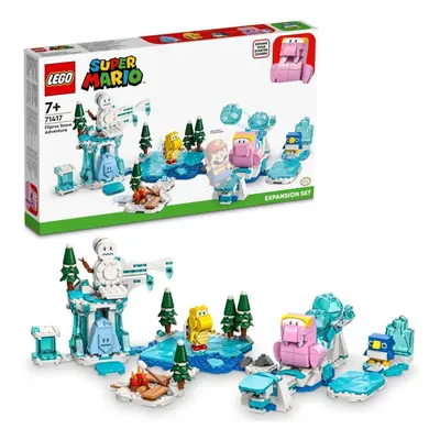 Lego® super mario™ 71417 sněhové dobrodružství s fliprusem – rozšiřující set