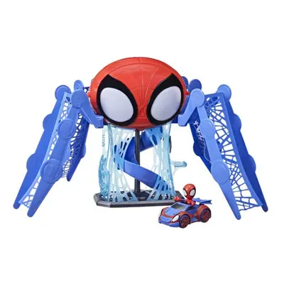 Spiderman spidey and friends pavoučí základna, hasbro f1461