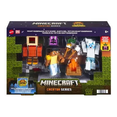 Mattel minecraft creator mount enderwood yeti scare story pack, hlp58