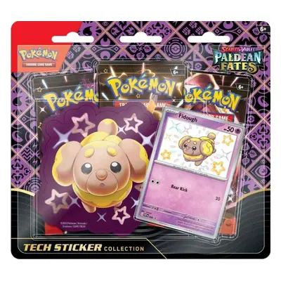 Pokémon tcg: scarlet & violet - paldean fates tech sticker collection fidough