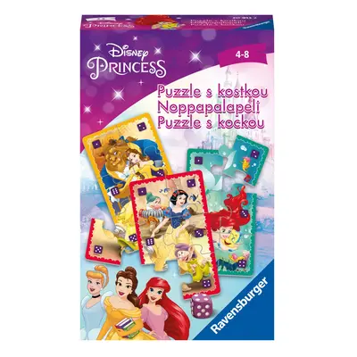 Ravensburger 20913 disney princess: puzzle hra s kostkou