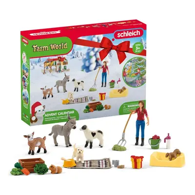 Schleich 98983 adventní kalendář farma