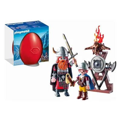 Playmobil 9209 velký a malý viking, vajíčko