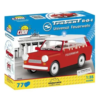 Cobi 24555 youngtimer – trabant 601 hasiči 1:35