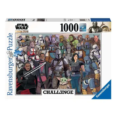 Ravensburger 16770 puzzle star wars: mandalorian výzva 1000 dílků