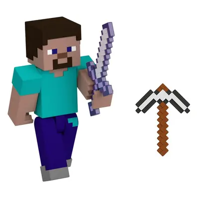 Mattel minecraft figurka steve 9 cm, htn05