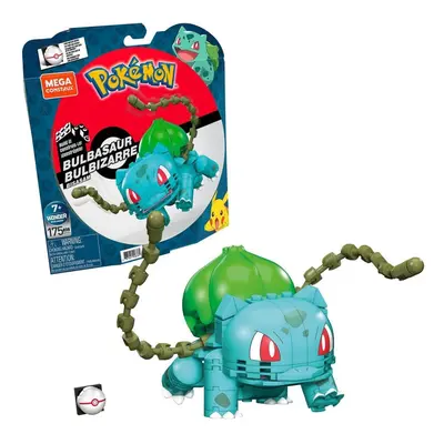 Mega construx pokémon bulbasaur, mattel gvk83