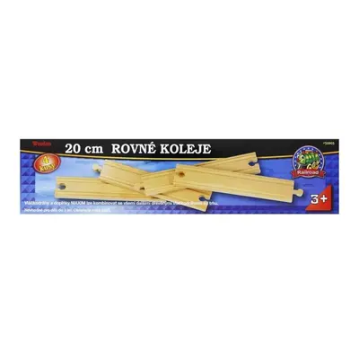 Maxim 50903 koleje rovné 20cm 4ks