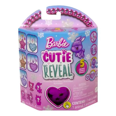 Mattel barbie® cutie reveal™ plyšová kabelka růžová hvězda hkr36