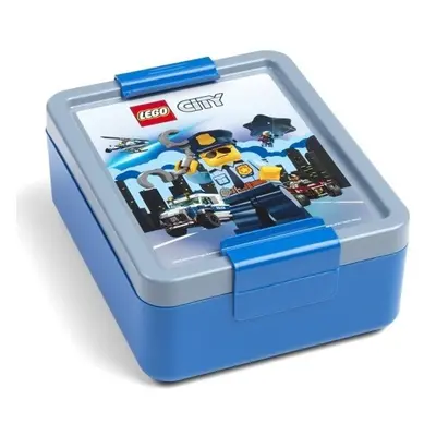 Lego® city policie svačinový box modrý