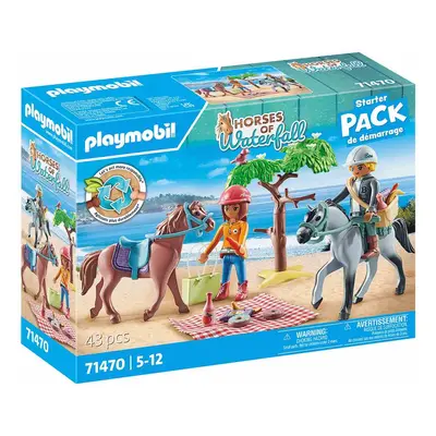 Playmobil 71470 jízda na koni s amelií a benem na pláži