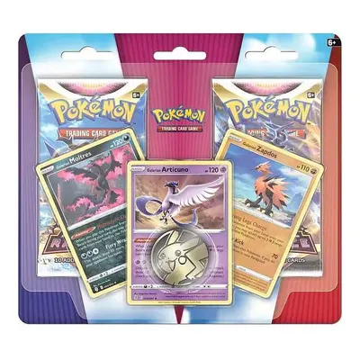 Pokémon tcg: enhanced 2 pack blister pack articuno,zapdos, moltres