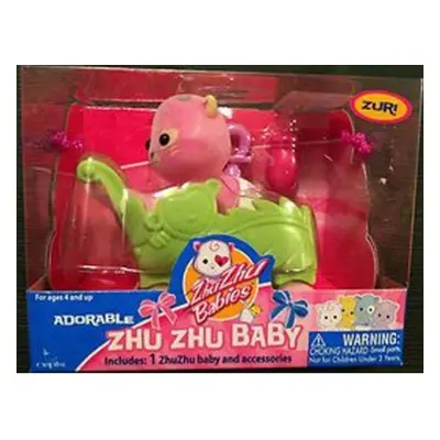 Zhu zhu babies miminko v kočárku zuri + 2 oblečky zdarma