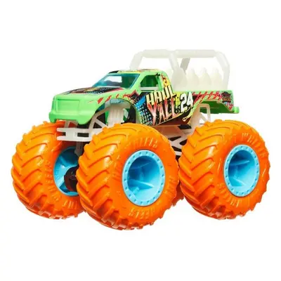 Hot wheels® monster trucks svítící ve tmě haul y'all, mattel hvh78