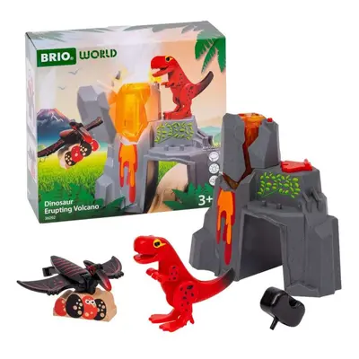 Brio 36092 dinosauří soptící vulkán