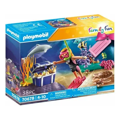 Playmobil 70678 dárkový set potápěčka s pokladem