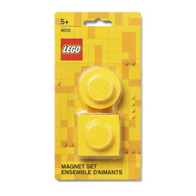 Lego® iconic magnetky, set 2 ks žluté