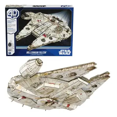 4d puzzle star wars millennium falcon