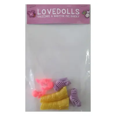 Lovedolls botičky růžová, fialová, žlutá