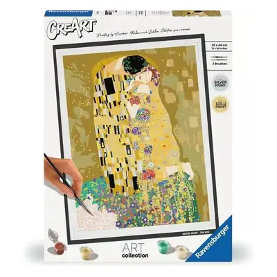 Ravensburger 23648 creart gustav klimt: polibek