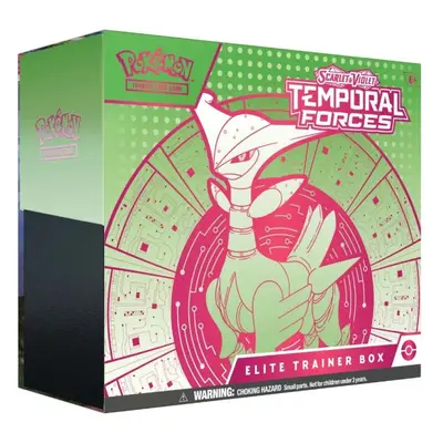 Pokémon tcg: sv05 temporal forces - elite trainer box - iron thorns