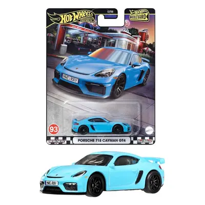 Mattel hot wheels boulevard porsche 718 cayman gt4