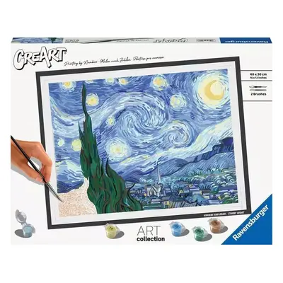 Ravensburger 23518 creart vincent van gogh: hvězdná noc