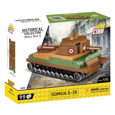 Cobi 3093 francouzský tank somua s-35, 1:72