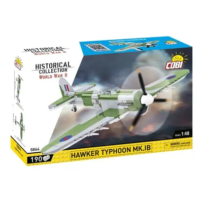 Cobi 5864 ii ww hawker typhoon mk. ib, 1:48, 190 ks