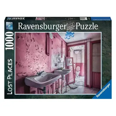 Ravensburger 17359 puzzleztracená místa: růžová koupelna 1000 dílků