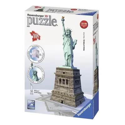 Ravensburger 12584 puzzle 3d socha svobody 108 dílků