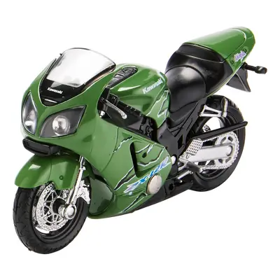 Kovový model motorky 2001 kawasaki ninja zx-12r 1:18