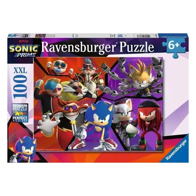 Ravensburger 13383 puzzle sonic prime 100 dílků xxl