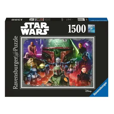 Ravensburger 16918 puzzle star wars boba fett: lovec odměn 1500 dílků